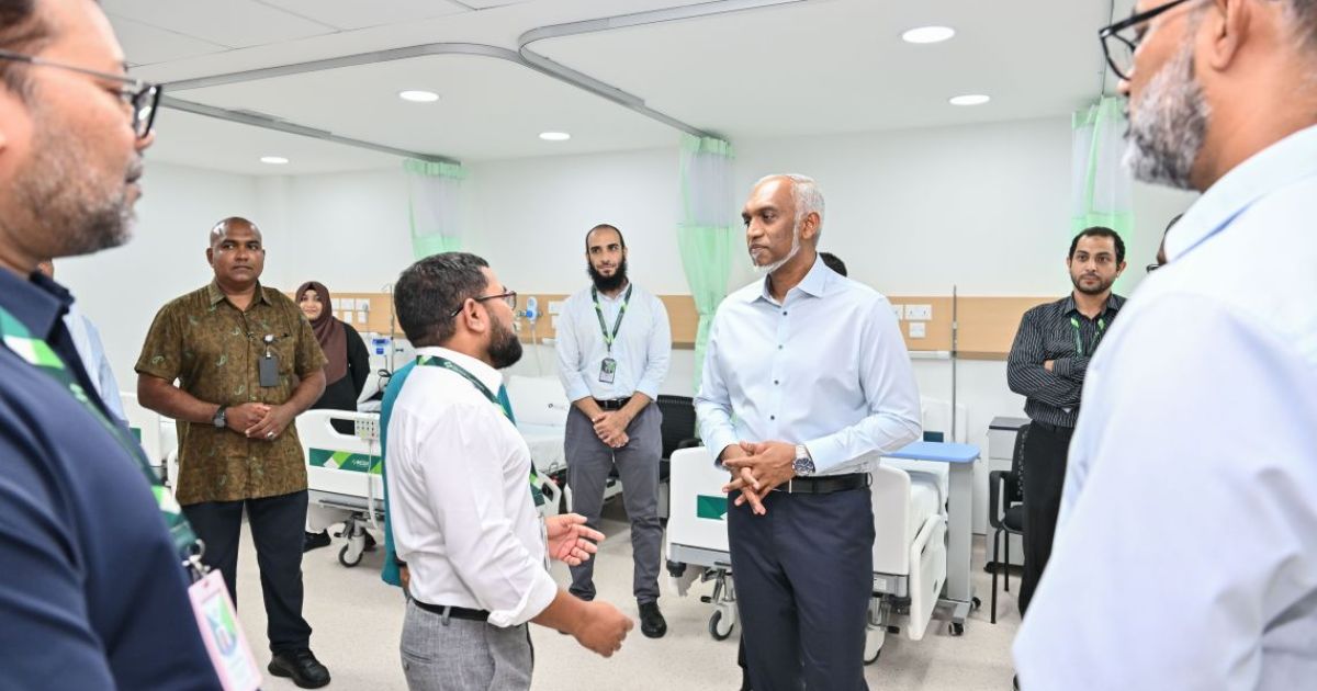 ޞިއްޙީ ދާއިރާ ބޮޑުތަނުން ރަނގަޅުވެގެންދާނެކަމަށް ރައީސް ވިދާޅުވެއްޖެ