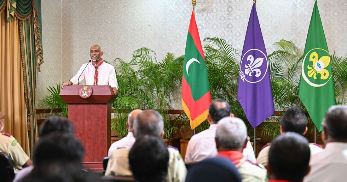 ސްކައުޓް ހަރަކާތްތަކަށް ސަރުކާރުން އެއްބާރުލުން ދޭނެ: ރައީސް