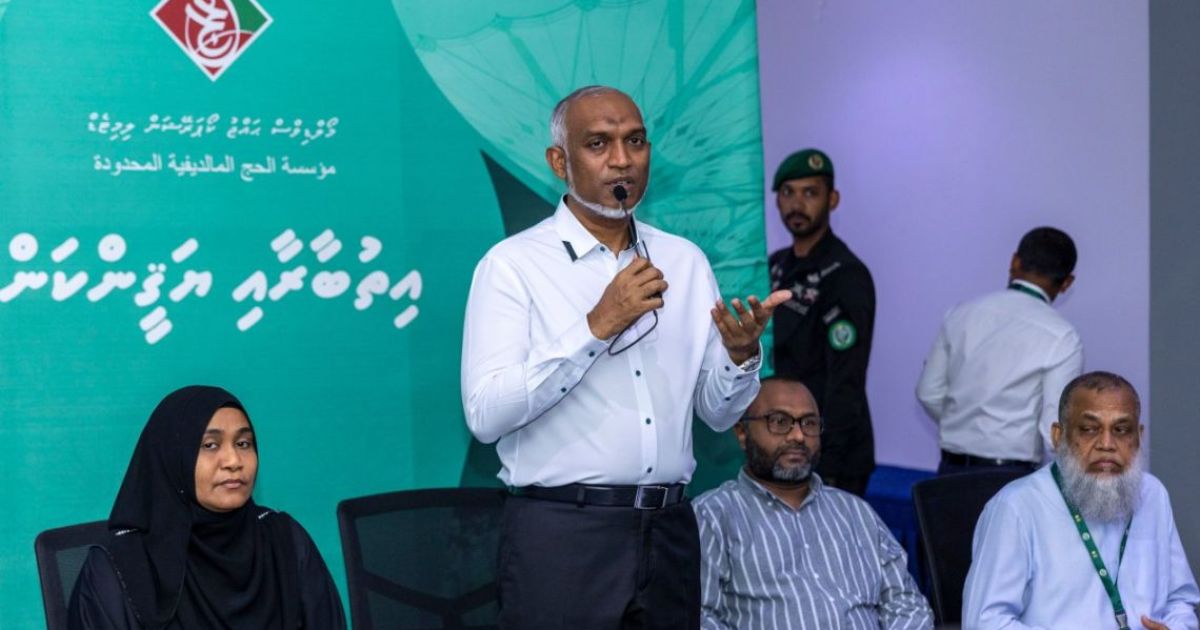މައްކާގައި ތިބި ދިވެހި ހައްޖުވެރިންނާއި ރައީސް ބައްދަލުކުރައްވައިފި