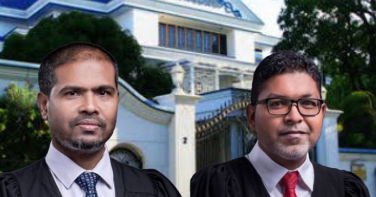 ސުޕްރީމް ކޯޓަށް ސަލީމާއި ހަމީދު އައްޔަންކުރަން ރުހުންދީފި