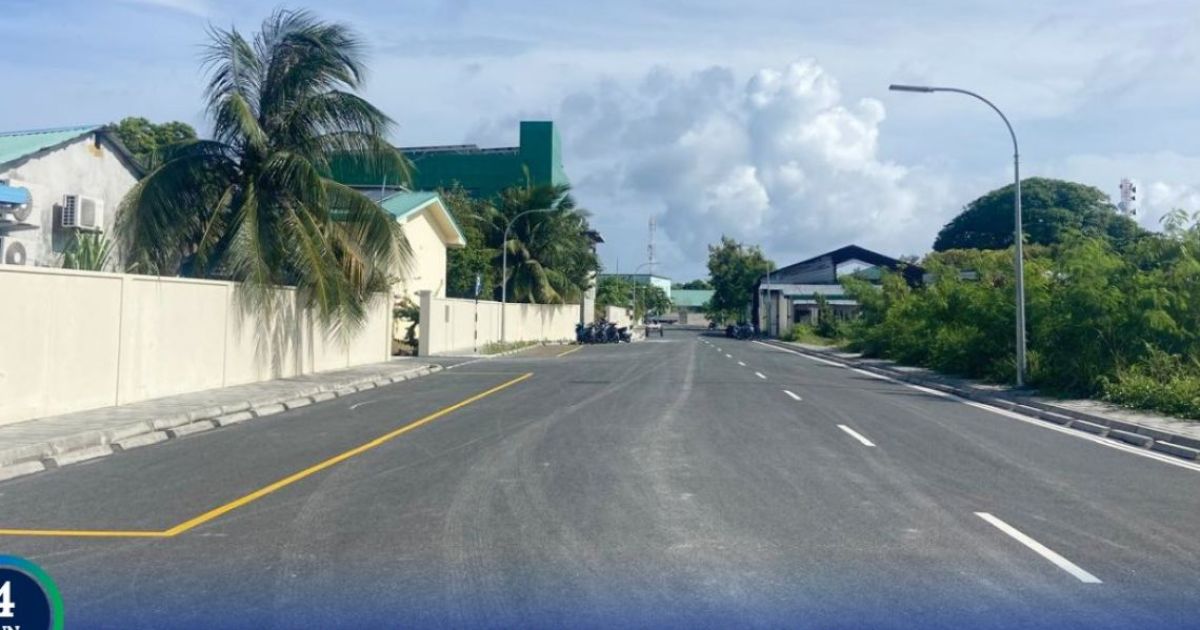 އުނގޫފާރު މަގު ހެދުމުގެ މަޝްރޫޢު ނިމިއްޖެ