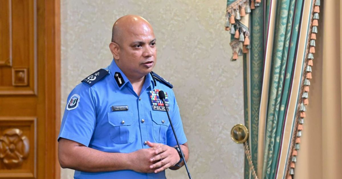 ޕޮލިސް ކޮމިޝަނަރު ކަމަށް ނަވީން ޢައްޔަންކުރައްވައިފި