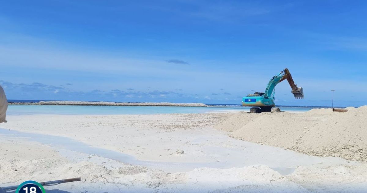 ގުރައިދޫ އެއަރޕޯޓް ހެދުމަށް ބިން ހިއްކަން ފަށައިފި