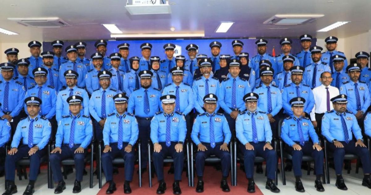31 ފުލުހަކު އިންސްޕެކްޓާ ކޯސް ފުރިހަމަކޮށްފި