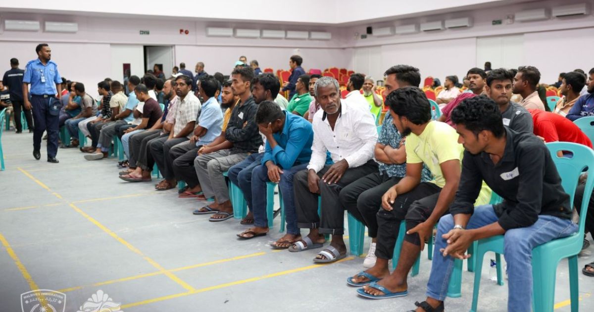 ގަވާއިދާ ހިލާފުވި 83 ބިދޭސީއަކު އައްޑޫން ހިފަހައްޓައިފި
