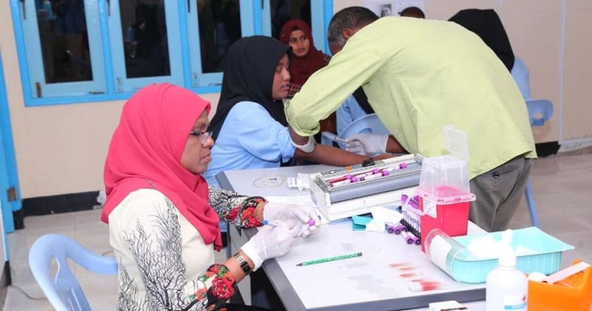 މޯލްޑިވިއަން ބްލަޑް ސަރވިސަސްގެ ހޮޓްލައިން ނަންބަރެއް ތަޢާރަފްކޮށްފި