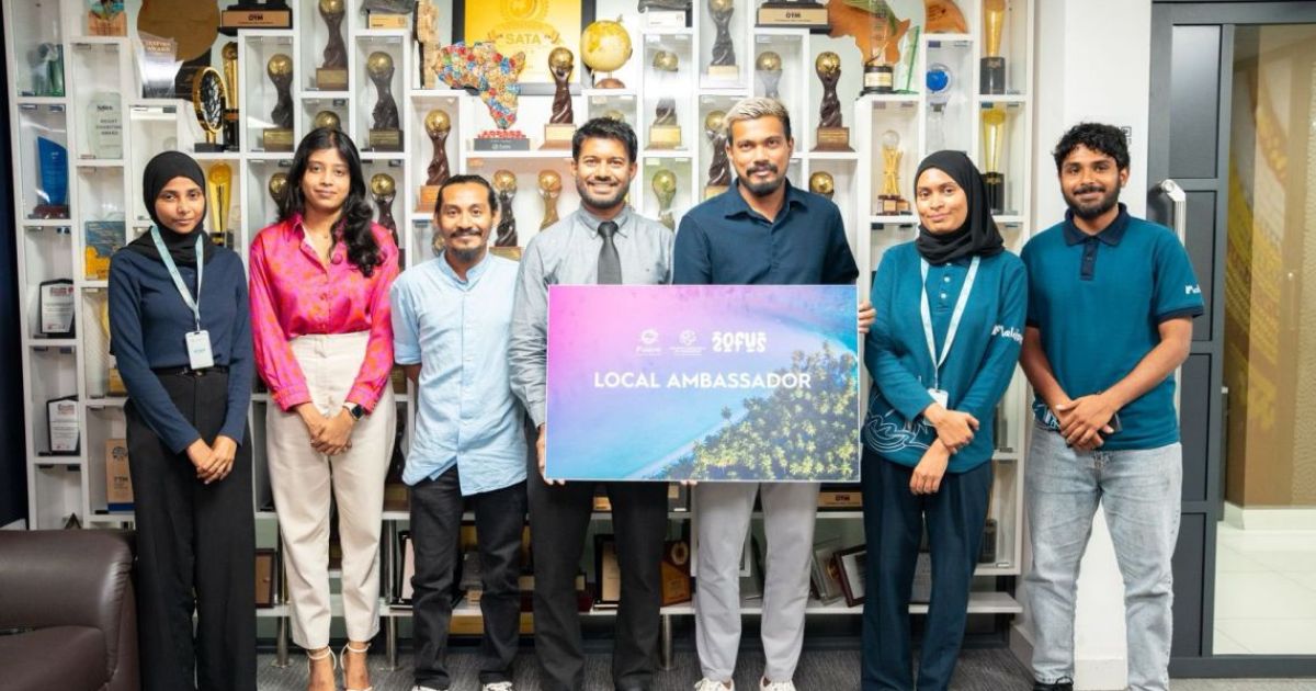 ވިޒިޓް މޯލްޑިވްސްގެ ލޯކަލް އެމްބެސެޑަރަކަށް "ޓޫއޮފްއަސް"