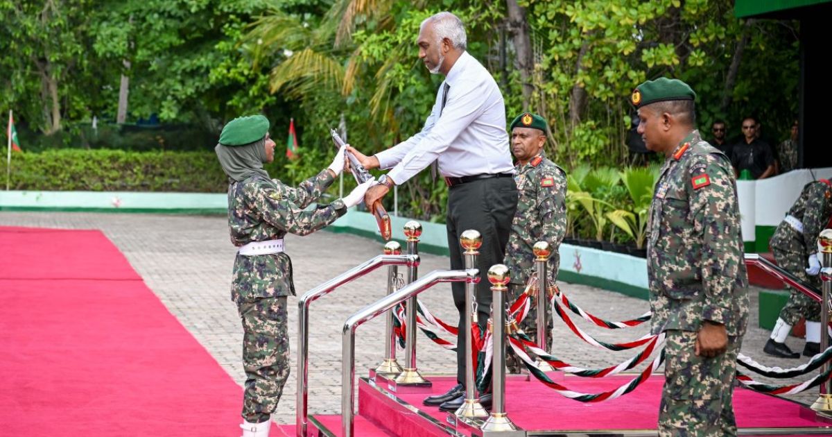 ވަޠަނީ ޚިދުމަތުގެ ތަމްރީނު ޕްރޮގްރާމަށް 1244 ޒުވާނުން
