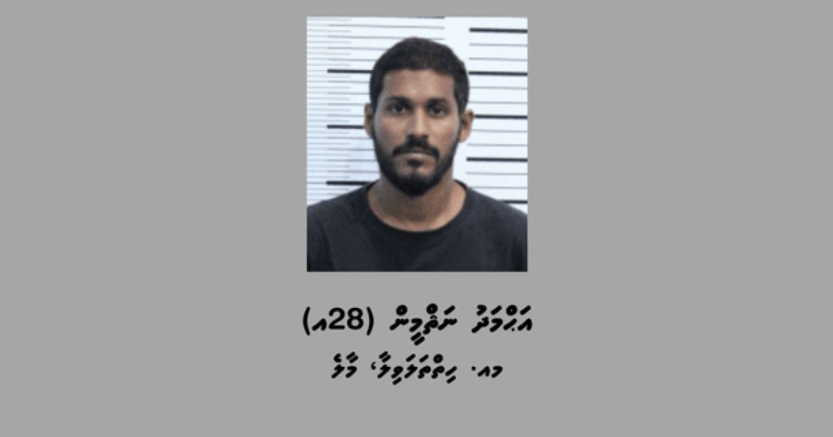 މަސްތުވާތަކެއްޗާއި ގިނަ އަދަދެއްގެ ފައިސާއާއެކު މީހަކު ހައްޔަރުކޮށްފި