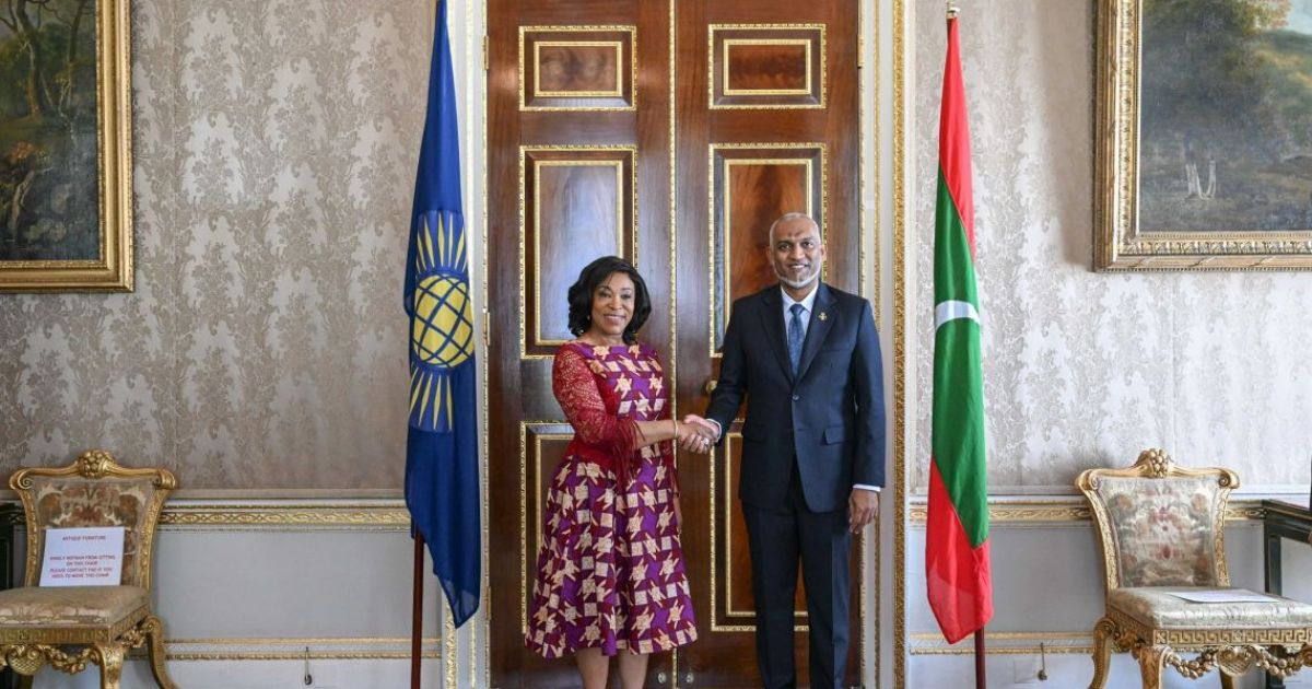 ކޮމަންވެލްތުގެ އެސްޖީ އާއި ރައީސް މުއިއްޒު ބައްދަލުކުރައްވައިފި