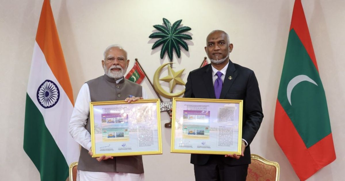 އެކުވެރިކަމުގެ ގުޅުން ފާހަގަކުރުމަށް އިންޑިއާއާއި ރާއްޖޭގެ ސްޓޭމްޕެއް