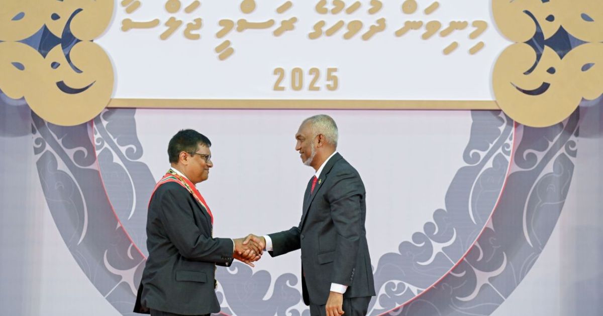 މުއުތަސިމަށް ނިޝާން އިއްޒުއްދީންގެ އިއްޒަތް އަރުވައިފި