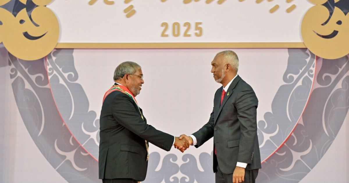 ގާސިމާއި ސޯބިރަށް ނިޝާން އިއްޒުއްދީންގެ ޝަރަފު އަރުވައިފި