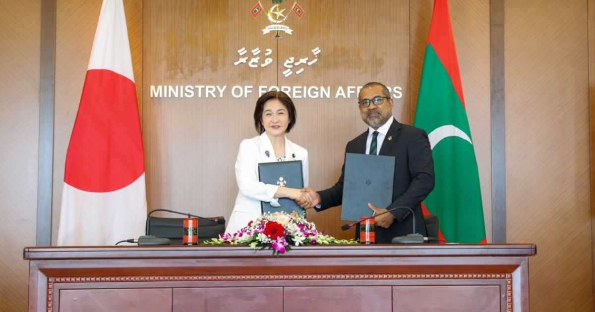 މާލޭގެ ތޮށި މަރާމާތުކުރުމަށް ޖަޕާނުގެ ހިލޭ އެހީ