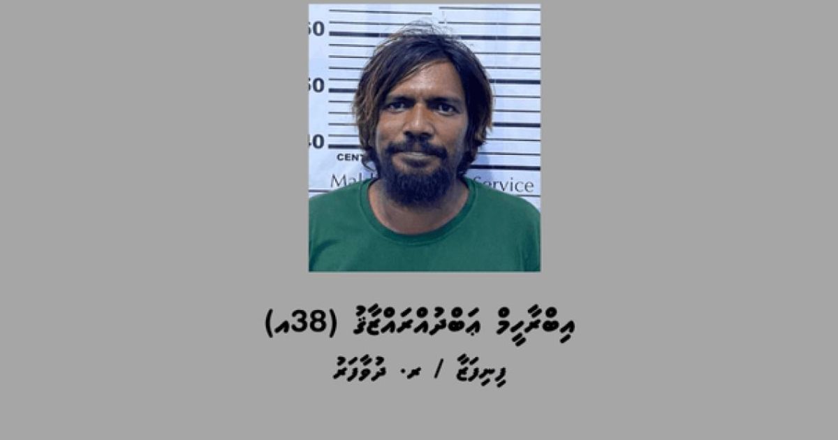 މަސްތުވާތަކެއްޗާއެކު ދުވާފަރުން ހައްޔަރުކުރި މީހަކު ބަންދަށް