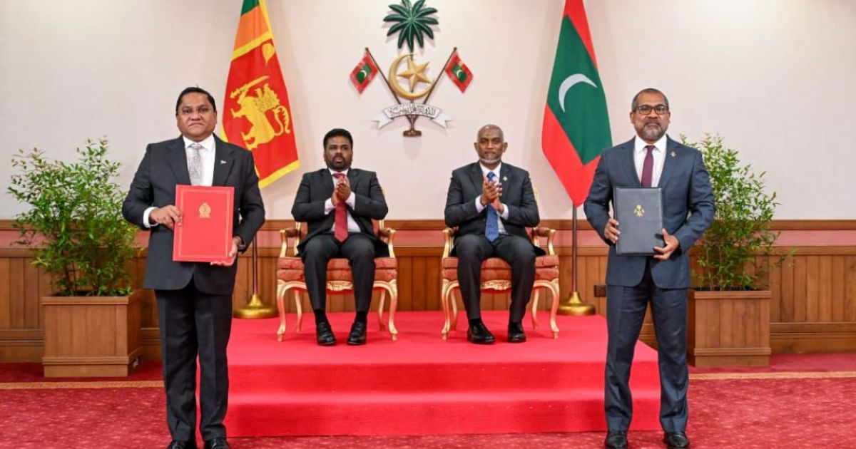 ލަންކާއާއެކު ޖިނާއީ މައްސަލަތަކުގައި އެއްބާރުލުން ދިނުމުގެ އެއްބަސްވުމެއް
