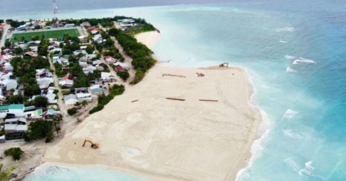ވެލިދޫ ބިންހިއްކުމުގެ މަސައްކަތް ނިންމާލައިފި