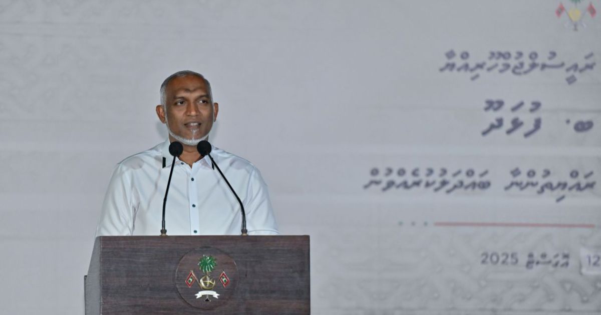 "ފުޅަދޫގެ ފެނާއި ނަރުދަމާގެ މަސައްކަތް ފަށްޓަވައިދެއްވާނަން"