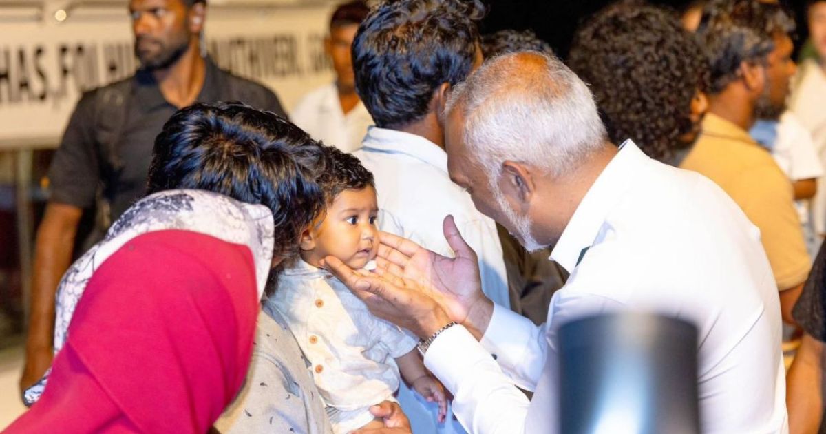 ރައީސުލްޖުމްހޫރިއްޔާ އއ. އަތޮޅަށް ކުރެއްވި ދަތުރުފުޅު ނިންމަވާލައްވައިފި
