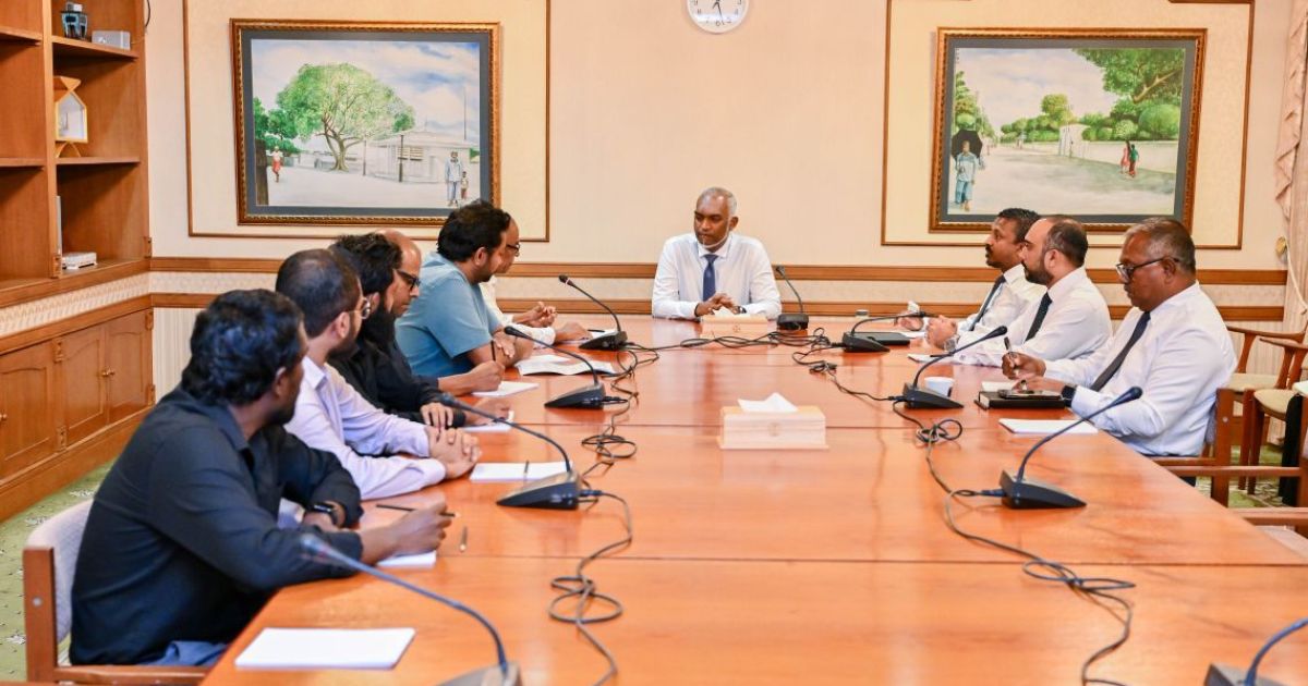 މިއީ މީޑިއާ ޕްރޯ ސަރުކާރެއް: ރައީސް