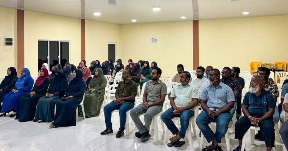 ސްކޭމަށް ރައްކާތެރިވުމަށް ފޯކައިދޫގައި މައުލޫމާތު ސެޝަނެއް