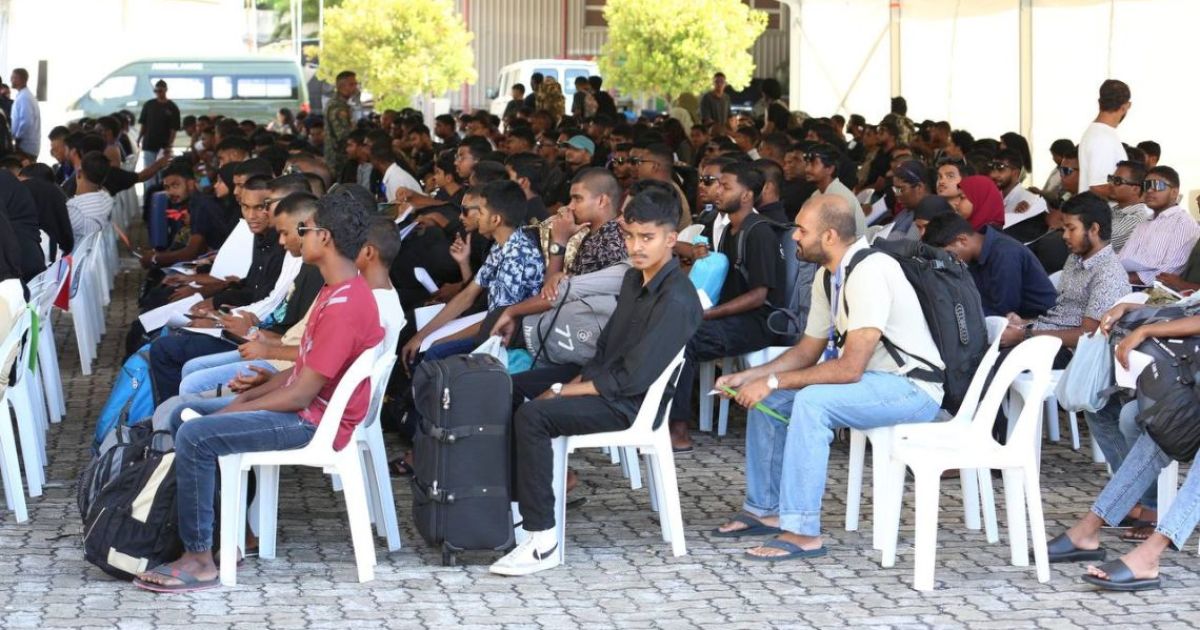 340 ބައިވެރިންނާއެކު ދިވެހި ވަތަނީ ހިދުމަތުގެ ތަމްރީނަށް