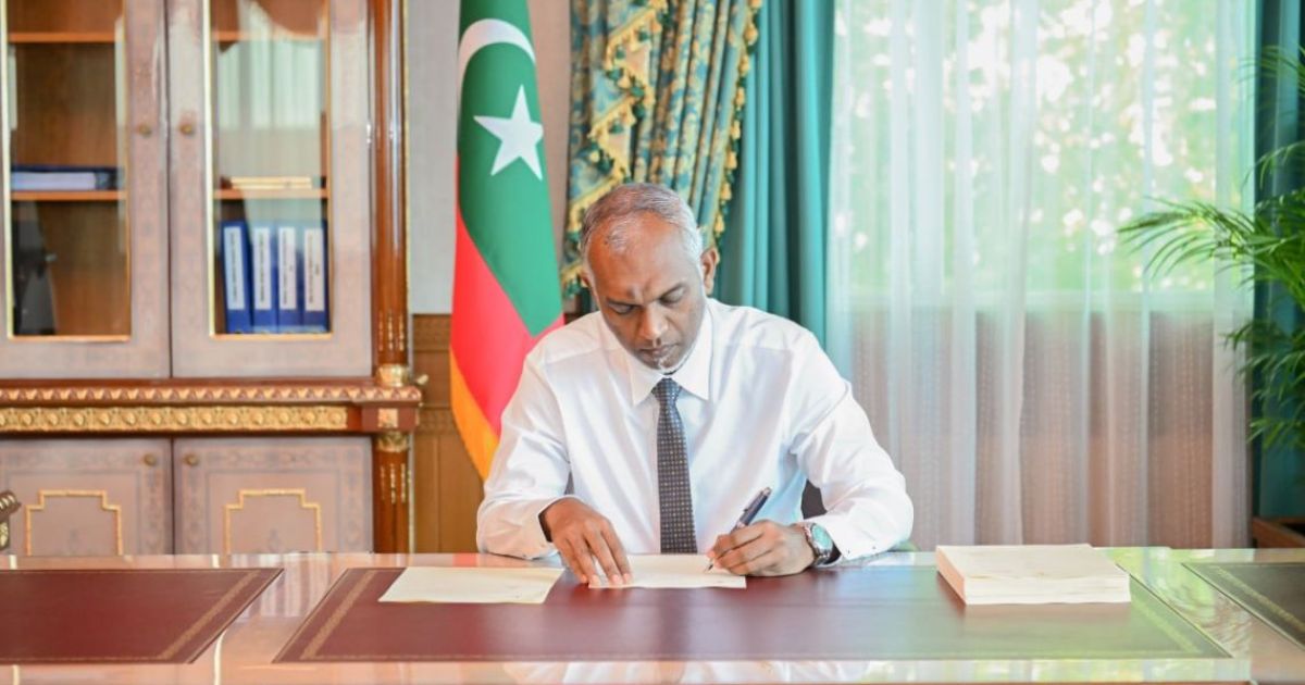 މީޑިއާ ބިލު ރައީސް ތަސްދީގުކުރައްވައިފި
