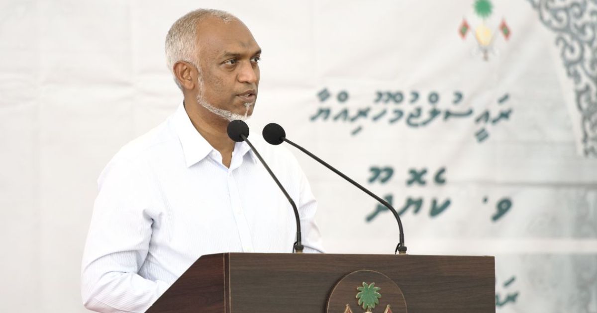 އަންނަ އަހަރު ކެޔޮދޫ ބިންހިއްކައިދޭނަން: ރައީސް