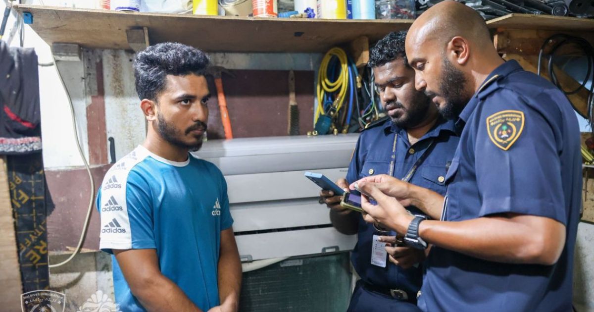 ގަވާއިދާ ހިލާފަށް ވިޔަފާރިކުރާ ބިދޭސީންތަކެއް އަތުލައިގެންފި