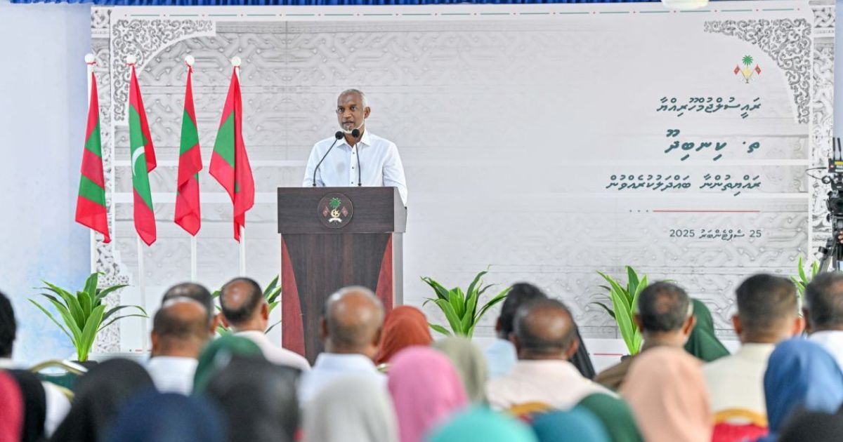 އާބާދީ ތަރައްގީ އެއްފަސްކުރުމަކީ މި ސަރުކާރުގެ ސިޔާސަތެއް!