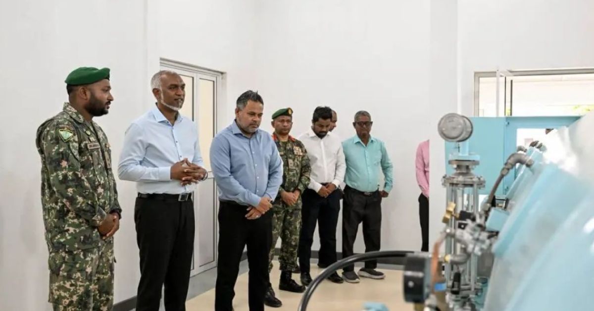 100މީޓަރު އަޑިން ޑީކޯވިޔަސް ފަރުވާދެވޭނެ ޗެމްބަރެއް ހުޅުވައިދެއްވައިފި