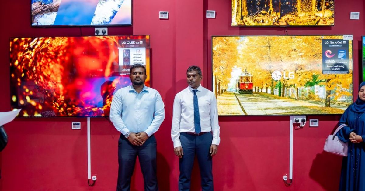 އެސްޓީއޯއިން އެލްޖީ ޓީވީތައް ރާއްޖޭގެ މާކެޓަށް ތައާރަފްކޮށްފި