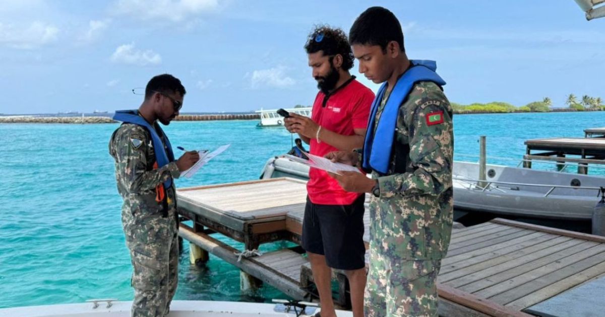 ކަނޑު ދަތުރުކުރާ އުޅަނދުފަހަރު ޗެކްކުރުމުގެ އޮޕަރޭޝަނެއް ފަށައިފި