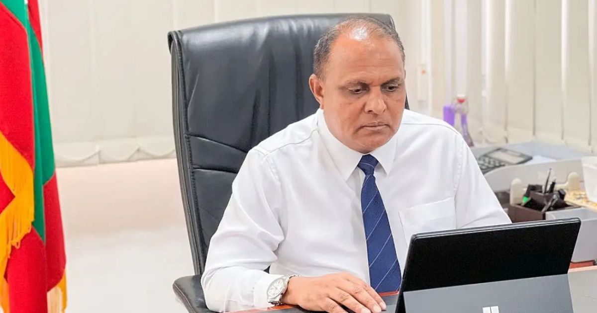 ޖޭއެސްސީން ރިޒާ އިސްތިއުފާ ދެއްވައިފި