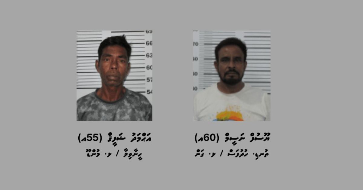 މަސްތުވާތަކެއްޗާއެކު ލ. އަތޮޅުން ދެ މީހަކު ހައްޔަރުކޮށްފި