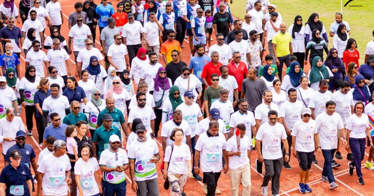 ދުންފަތާ ދެކޮޅަށް ދުވުމުގައި 8959 މީހުން ބައިވެރިވި