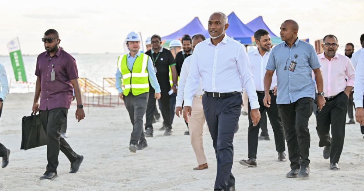 ރައްޔިތުންގެ އުންމީދުތައް ގުޅިފައިވާ ރަސްމާލެއަށް ރައީސް ޒިޔާރަތްކުރައްވައިފި