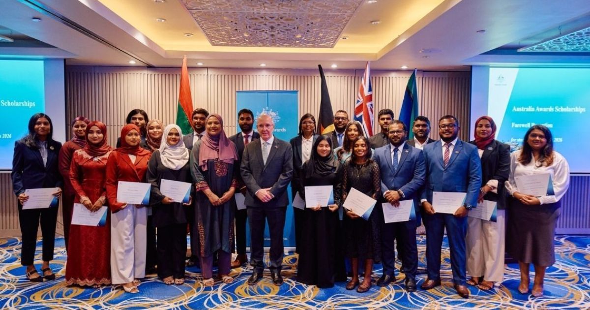 އޮސްޓްރޭލިއާ އެވޯޑްސް ސްކޮލަޝިޕް 20 ދިވެހި ދަރިވަރަކަށް