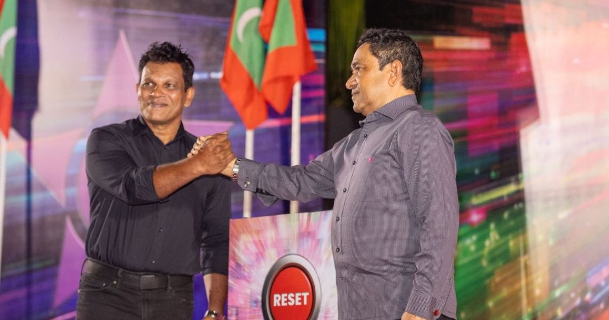 ޔާމީންގެ ޕާޓީން ޒަރިޔަންދު މާލޭގެ މޭޔަރު ކަމަށް