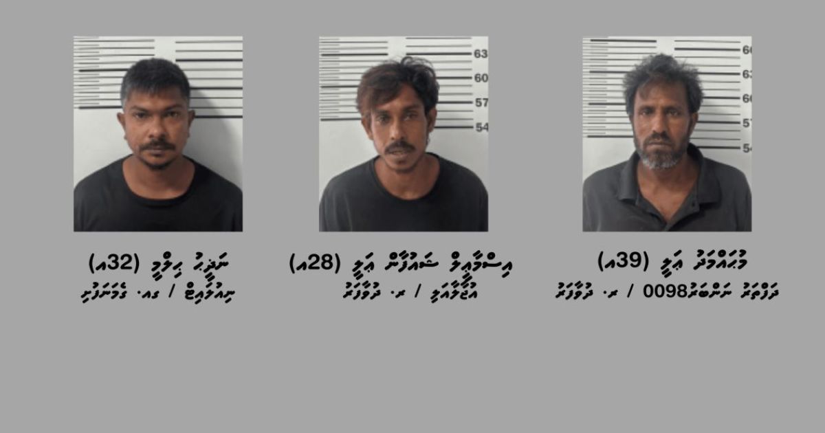 މަސްތުވާތަކެއްޗާއެކު ދުވާފަރުން ތިން މީހަކު ހައްޔަރުކޮށްފި