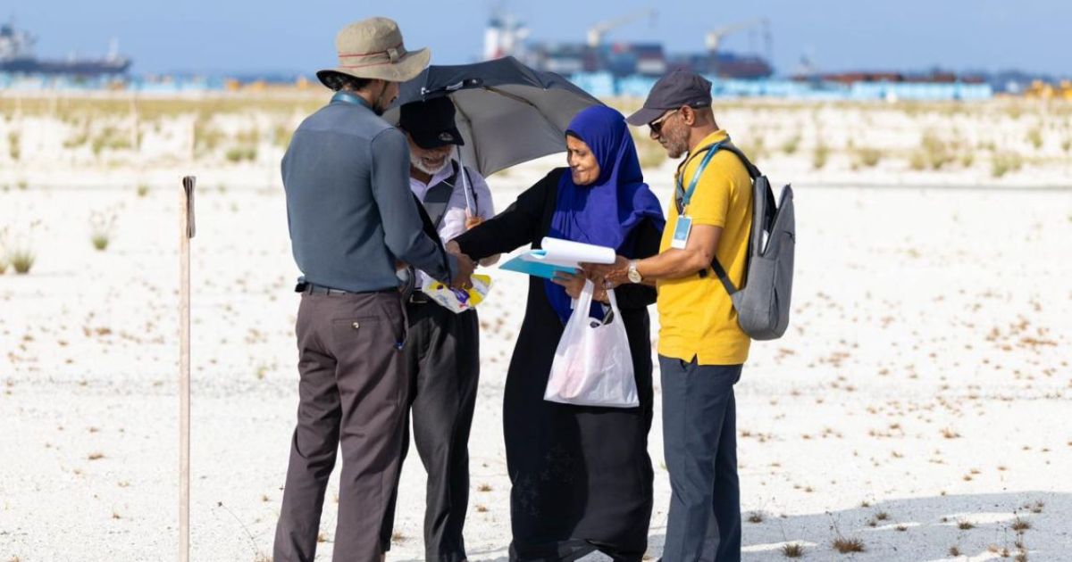 ގުޅީފަޅުން ގޯތި ލިބުނު 41މީހަކަށް ބިން ހަވާލުކޮށްފި