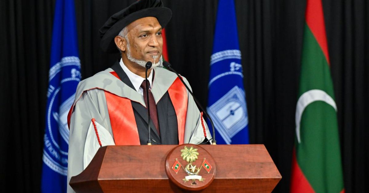 ތައުލީމަކީ ގައުމީ ތަރައްގީގެ މައި ތަނބު ކަމުގައި މިސަރުކާރުން ވާނީ ކަނޑައަޅާފަ: ރައީސް