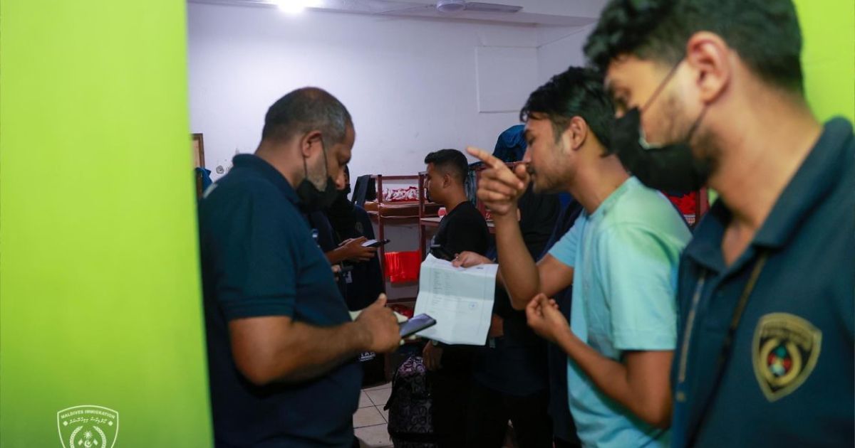 ގަވާއިދާ ހިލާފުވި 16 ބިދޭސީއަކު އަތުލައިގަނެފި