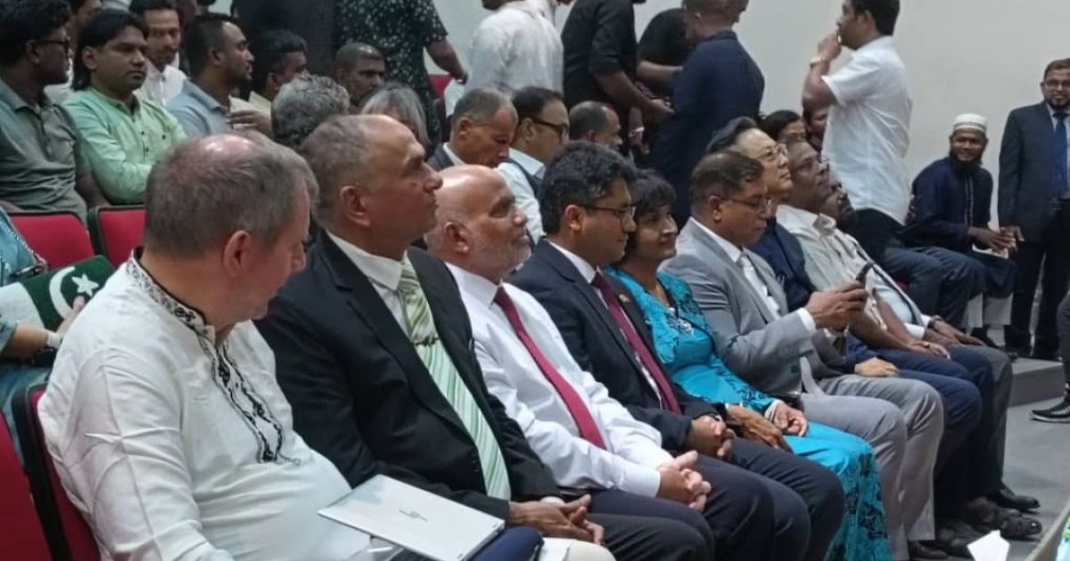 ހާލިދާ ޒިޔާ އަވަހާރަވުމުން ހަނދާނީ ޖަލްސާއެއް ބާއްވައިފި