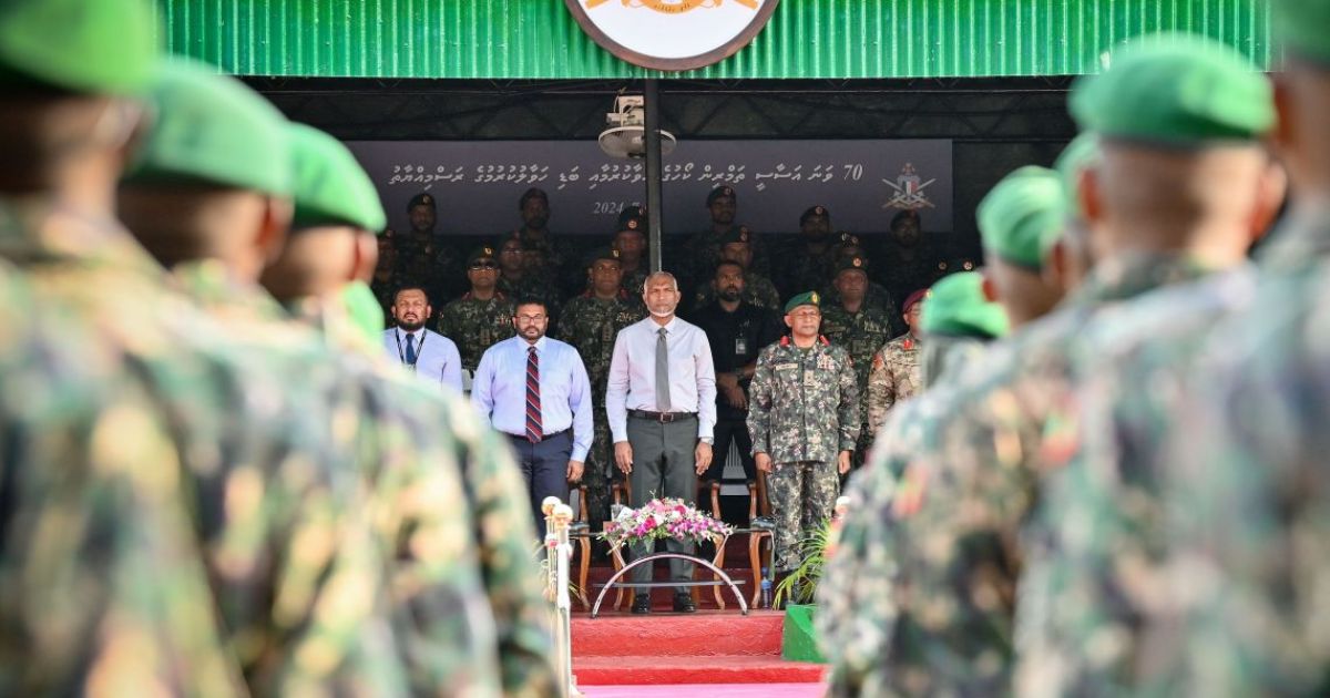 ޕާކިސްތާނުގައި ދިވެހި ސިފައިން ހޯދި ކާމިޔާބަށް ރައީސް މަރުހަބާ ވިދާޅުވެއްޖެ