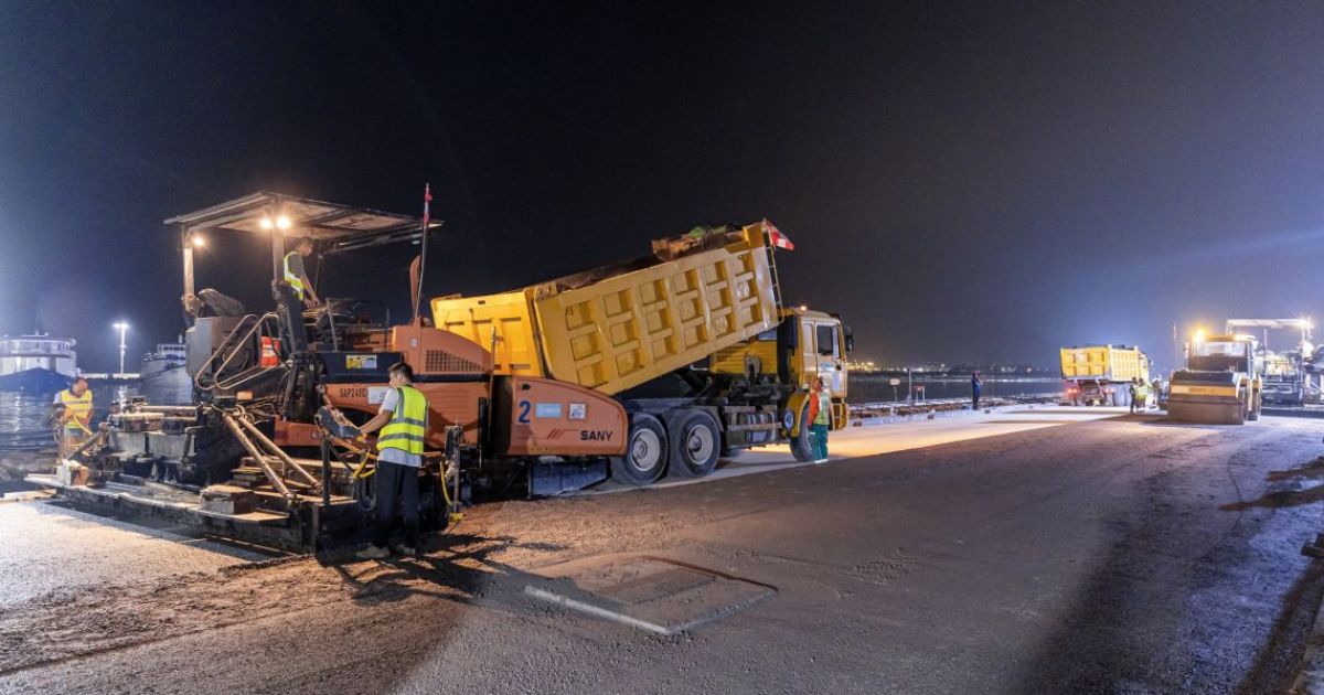 ބޮޑުތަކުރުފާނު މަގު ތަރައްގީކުރުމުގެ 87 އިންސައްތަ މަސައްކަތް ނިމިއްޖެ