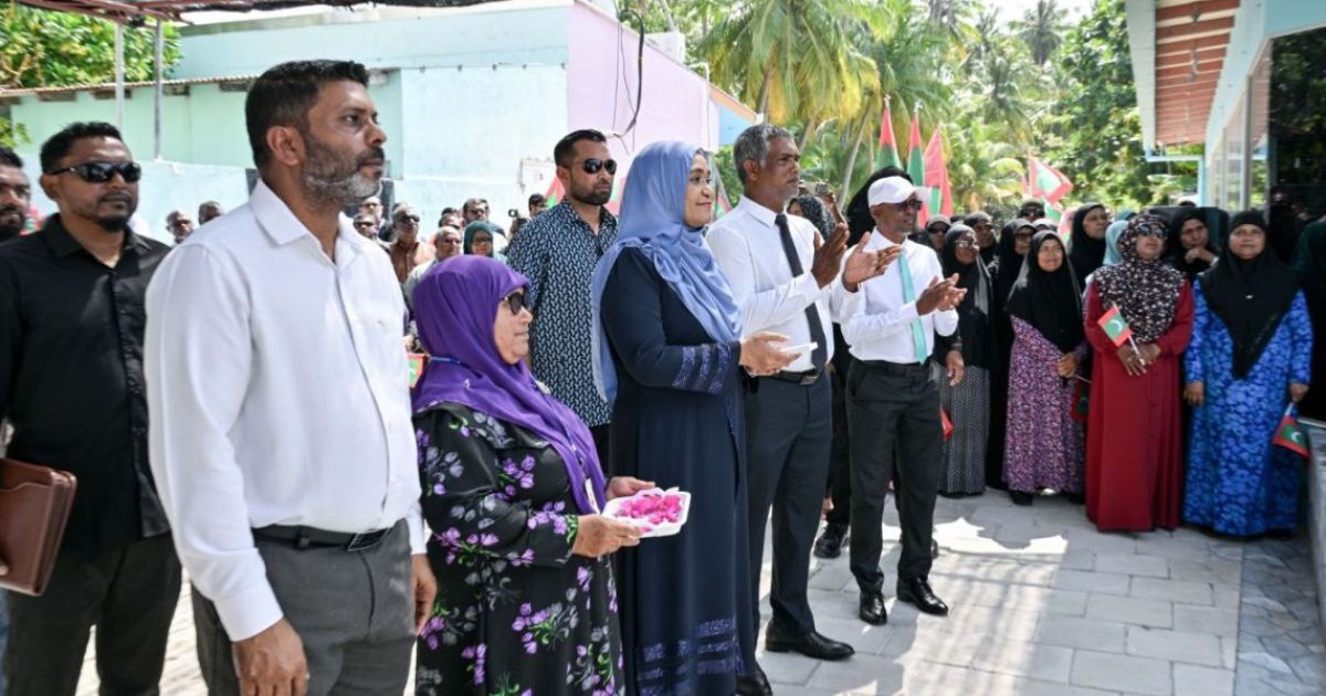 ކުޑަހުވަދޫ އަންހެނުންގެ ކޮމިޓީން ބިނާކުރި ޖިމް ރައީސުލްޖުމްހޫރިއްޔާގެ އަނބިކަނބަލުން ހުޅުއްވައިދެއްވައިފި