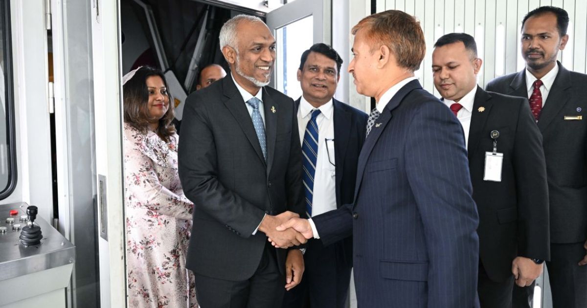 ބަންގްލަދޭޝްގެ އާ ސަރުކާރު ހުވާކުރުމުގެ ރަސްމިއްޔާތުގައި ބައިވެރިވެވަޑައިގަތުމަށް ރައީސް އެގައުމަށް ވަޑައިގެންފި