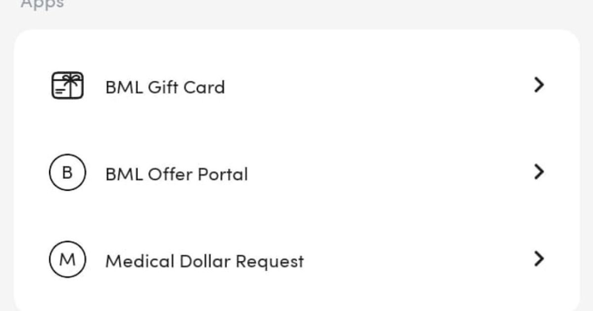 ބީއެމްއެލް މޯބައިލް އެޕް މެދުވެރިކޮށް މެޑިކަލް ޑޮލަރަށް އެދުމުގެ މަރުހަލާ ފަސޭހަކޮށްފި