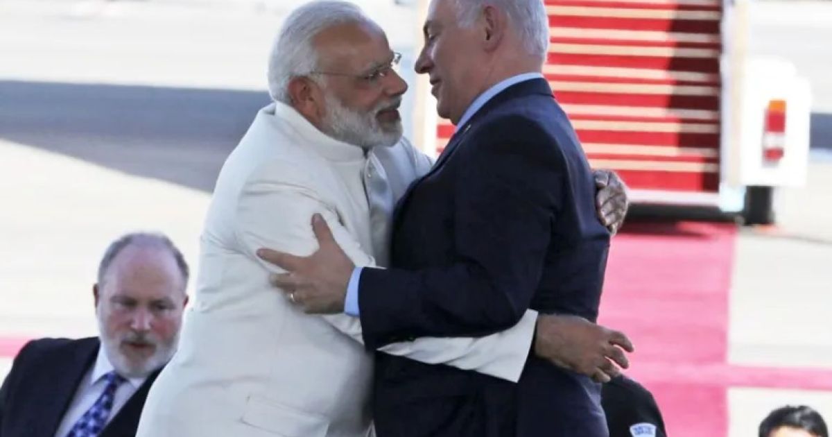 އިތުރަށް ގުޅުން ބަދަހިކުރަން މޯދީ އިސްރާއީލަށް